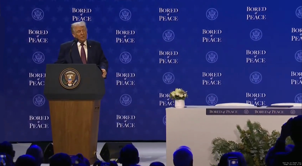 Trump's Bored Of Peace